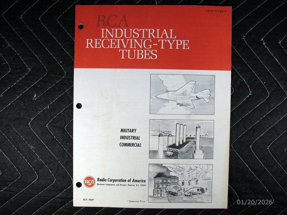 Product Guide For RCA Power Tubes