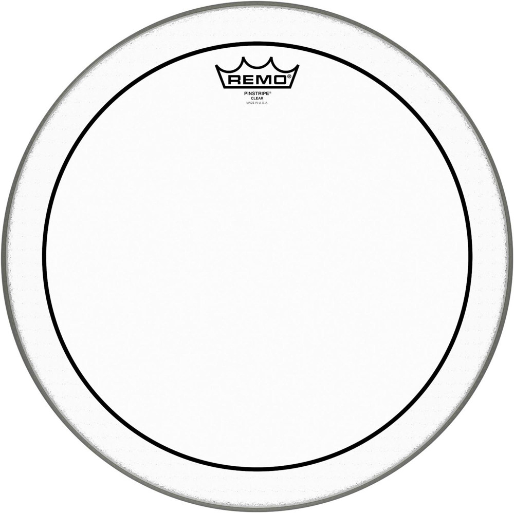 Remo Clear Pinstripe Head 15 in.