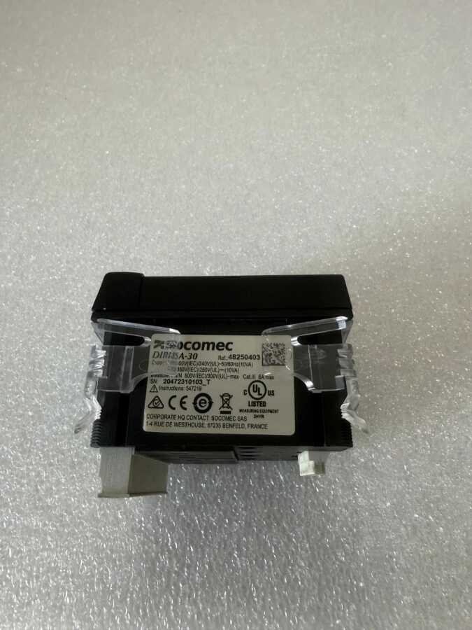 SOCOMEC MULTI-FUNCTION-METER DIRISA-30 48250403