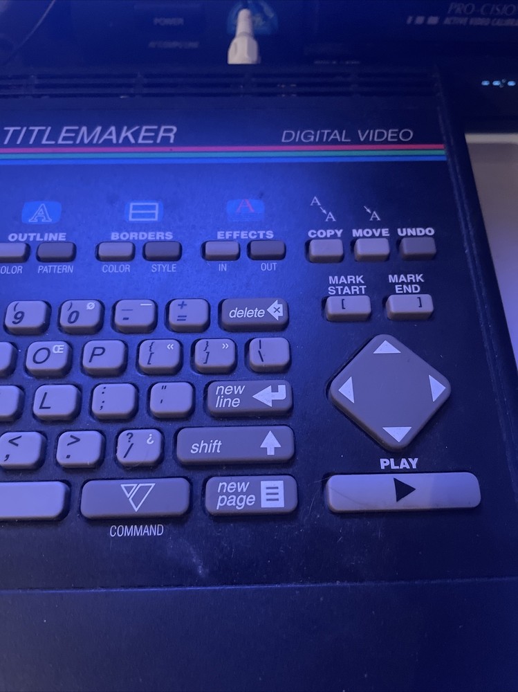 Videonics TM-1 Video Titlemaker