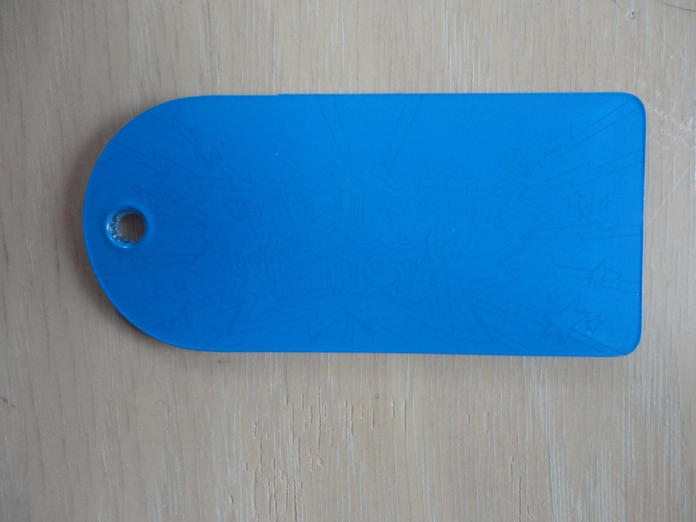 Mousin Around Pinball Machine Logo Key Promo Plastic