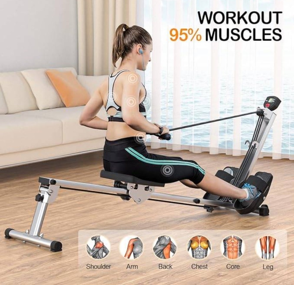 LUBBYJIM Rowing Machine