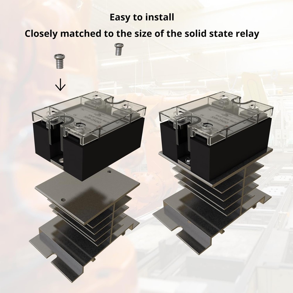 SSR-25DD Single Phase Solid State Relay Module DC to DC Input 3-32VDC to Outp