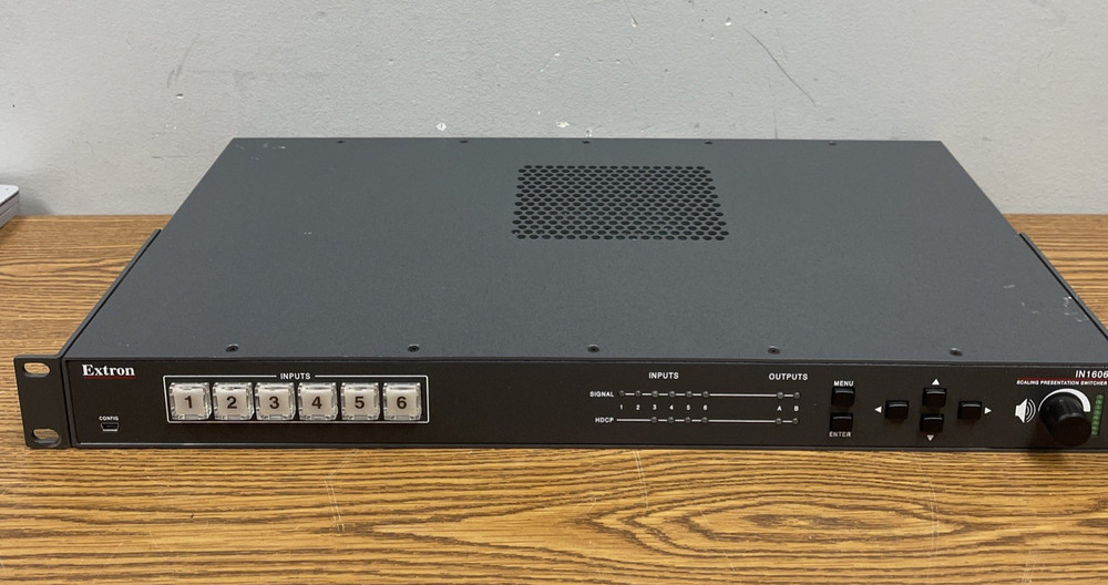 Extron IN1606 Six Input HDCP-Compliant Scaling Presentation Switcher