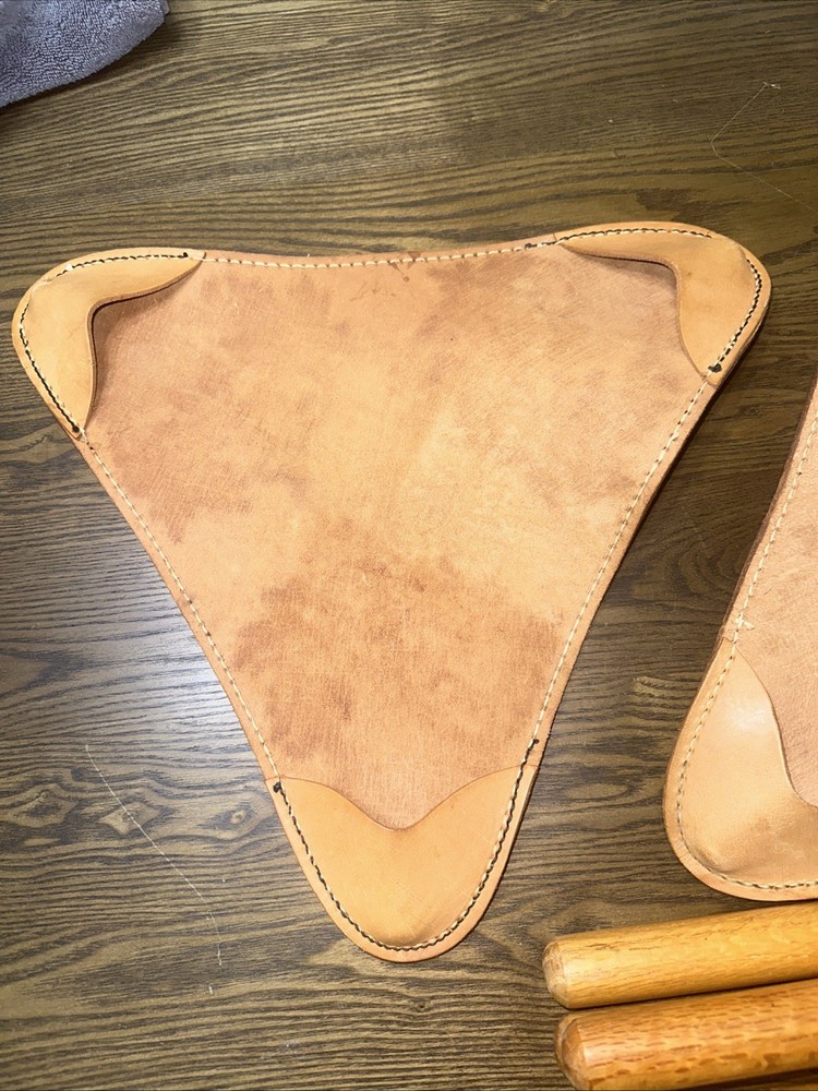 Leather Horse Saddle Stools