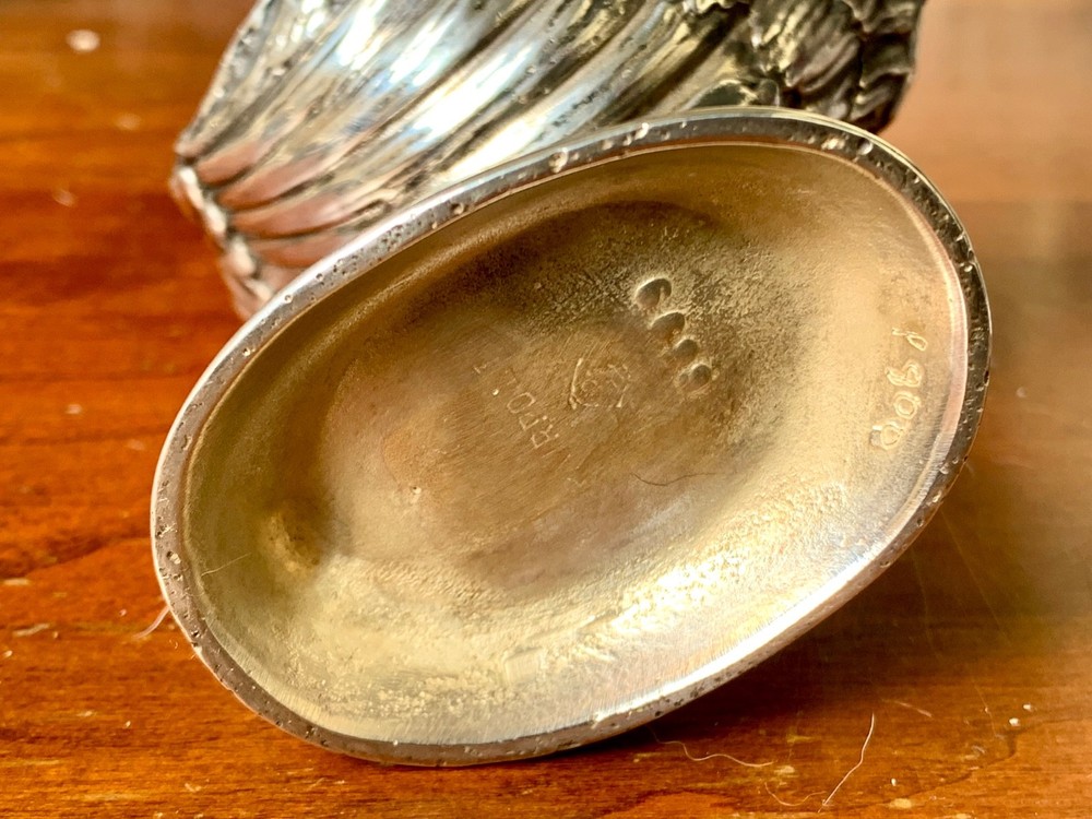 Pairpoint Silverplate Dolphin Salt Cellar