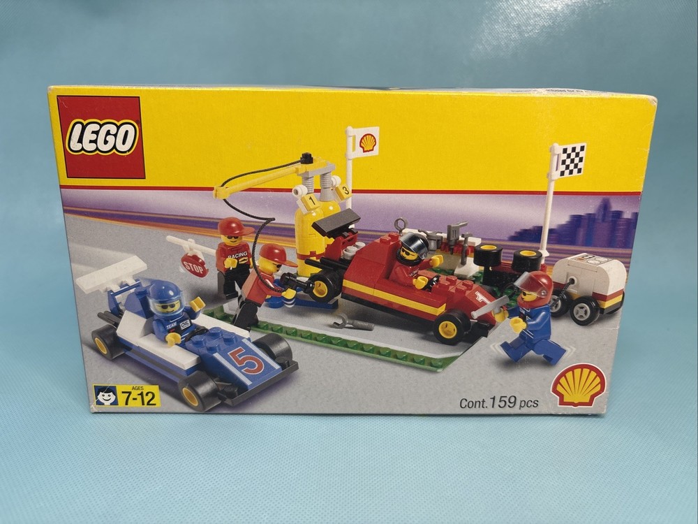 LEGO 2554 Formula 1 Pit Stop Auto Shell - NEW SEALED
