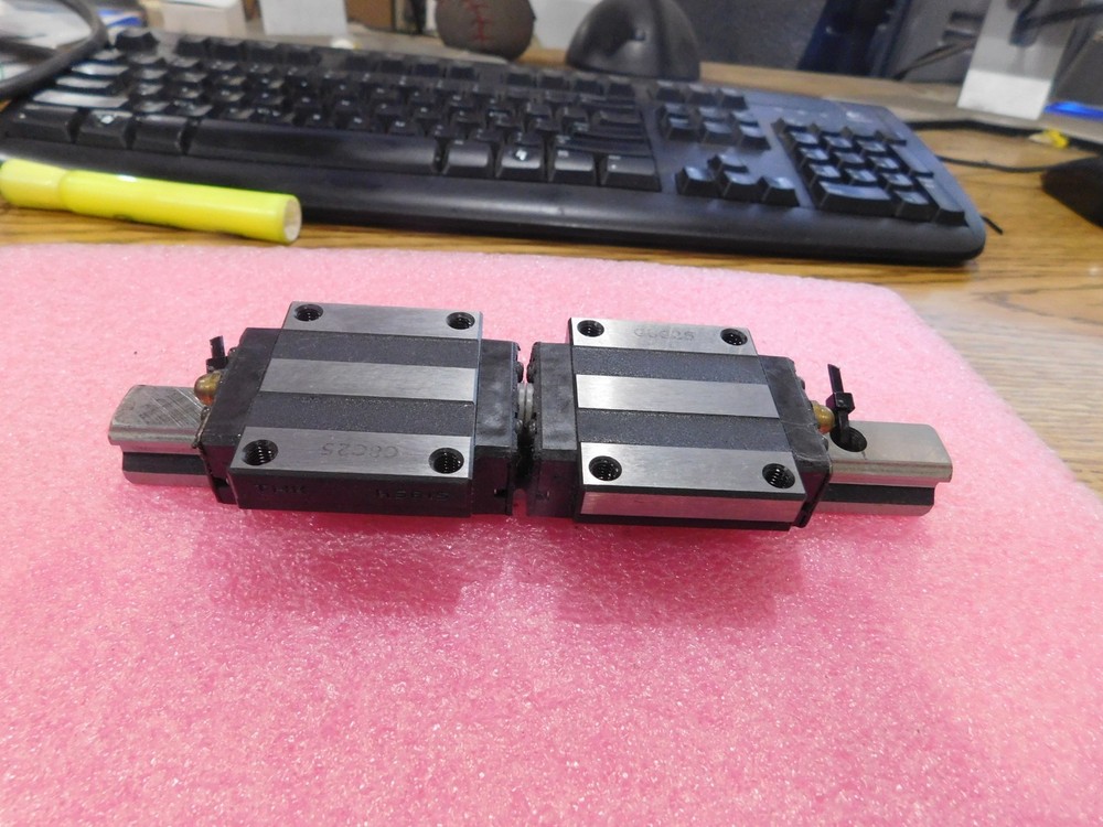 THK Model: HSR15 Linear Tables (2) on 6½ "  Rail.