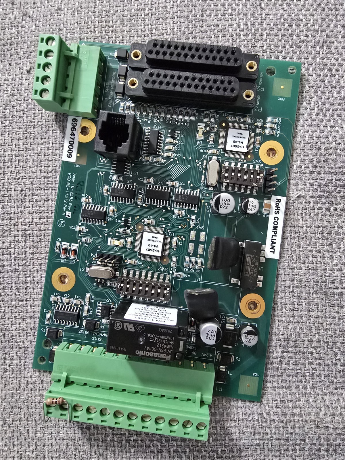 Fike 10-2583 Rev A Multi Interface Module Printer Interface / Ver4.40