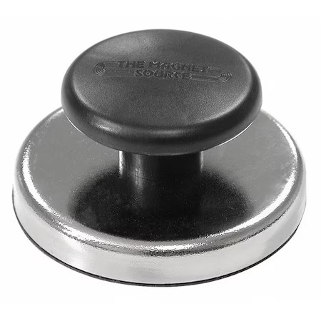 Master Magnetics 7505 Round Magnet With Handle, 25 Lb. Pull