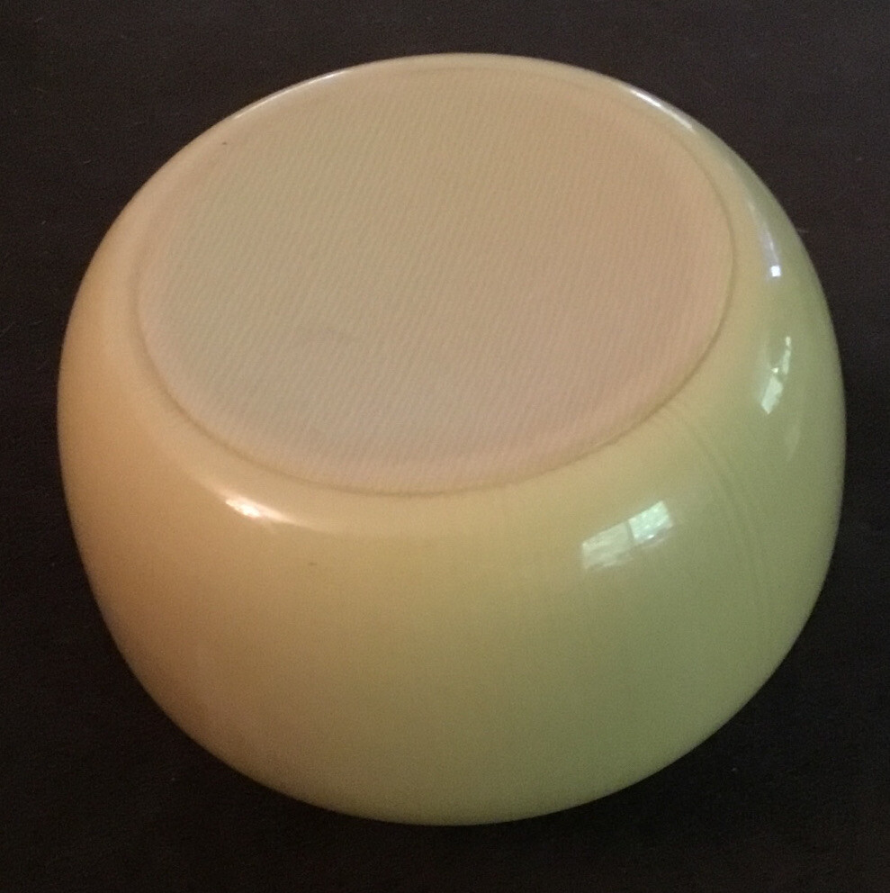 Vintage Empty Plastic Vintage Powder/compact container With Two Removable Tops