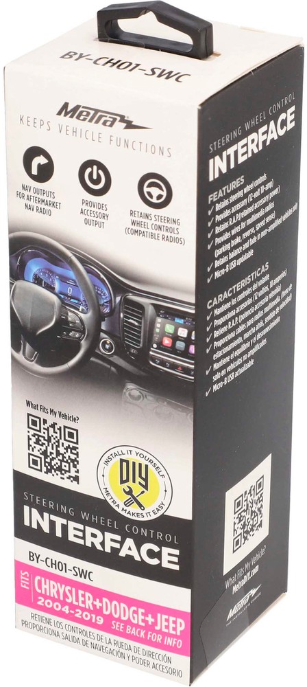 Metra - Steering Wheel Control Interface for Select Chrysler, Dodge and Jeep ...