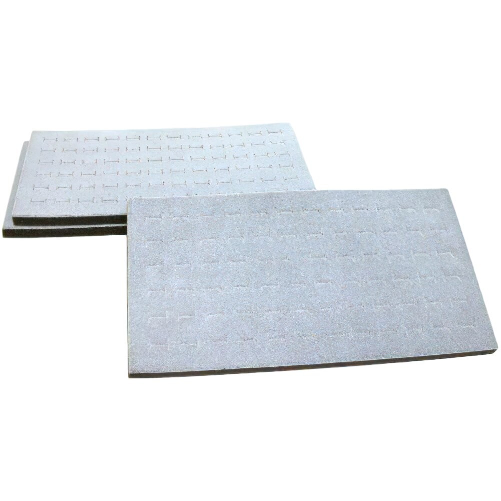 3 72 Slot Gray Foam Ring Display Tray Inserts