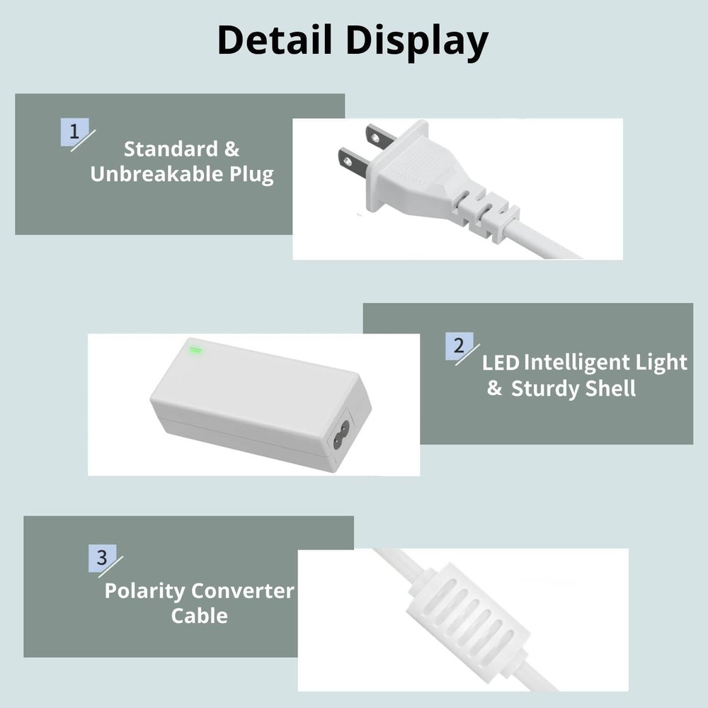 Cricut Explore Air 2 Power Cord 18V Replacement Adapter