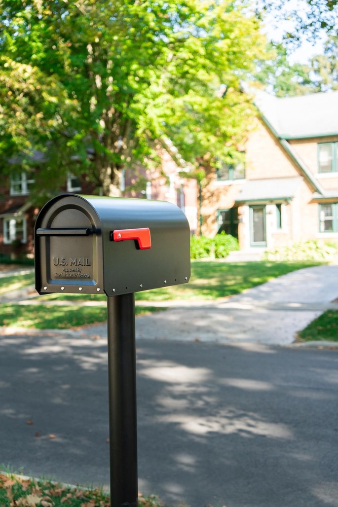 Architectural MAILBOXES 5560B-R-10 Architectural Mailboxes Sequoia Post Mount