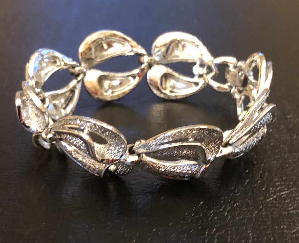 Two CORO Signed Vintage Link Bracelets