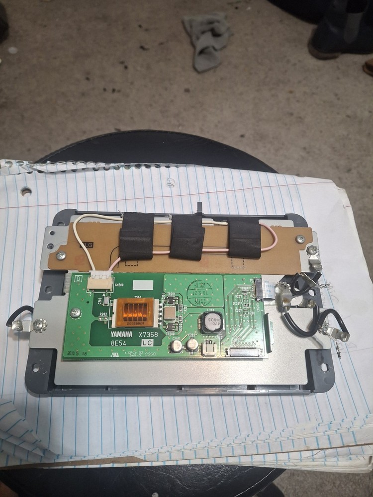 Yamaha Xs6 full screen working correctly