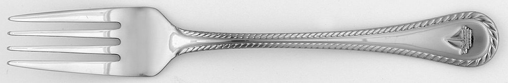 Towle Silver Nautical  Salad Fork 10227369