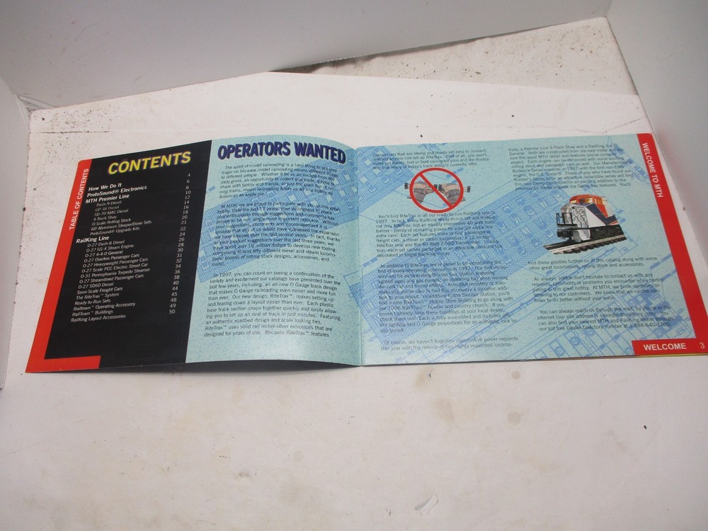 MTH Catalog 1997 Vol One