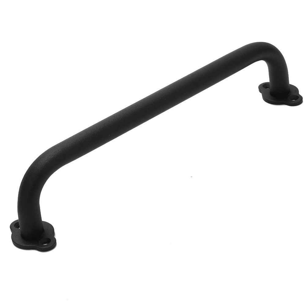 Sliding Barn Door Pull Flush Handle Gate Hardware Set Matte Black Carbon steel