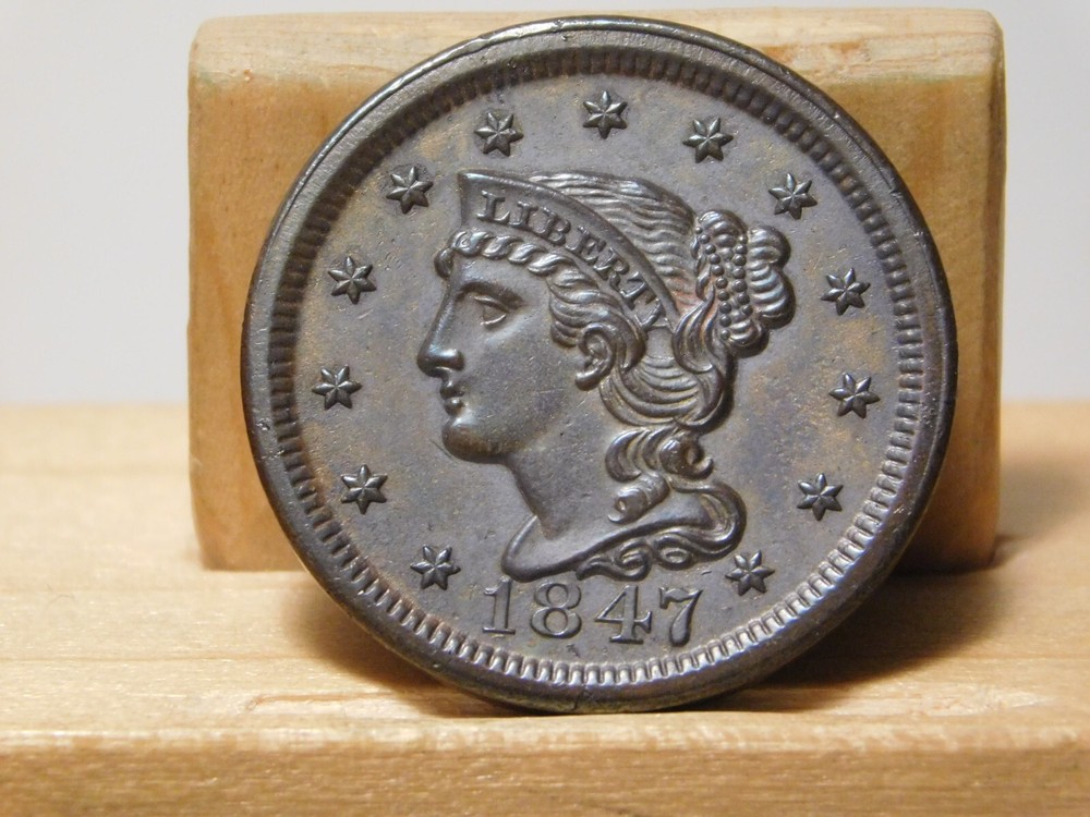 1847 U.S. large cent