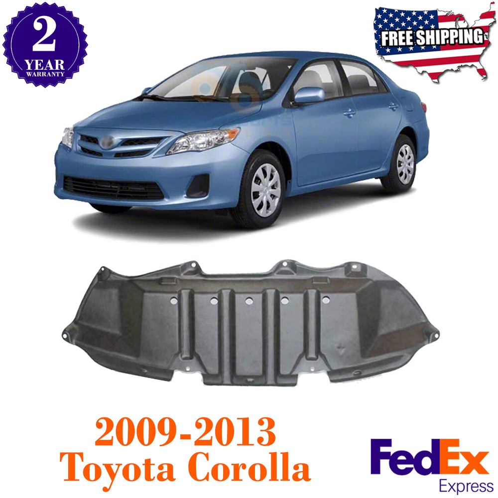 Engine Splash Shield Under Cover For 2009-2013 Toyota Corolla