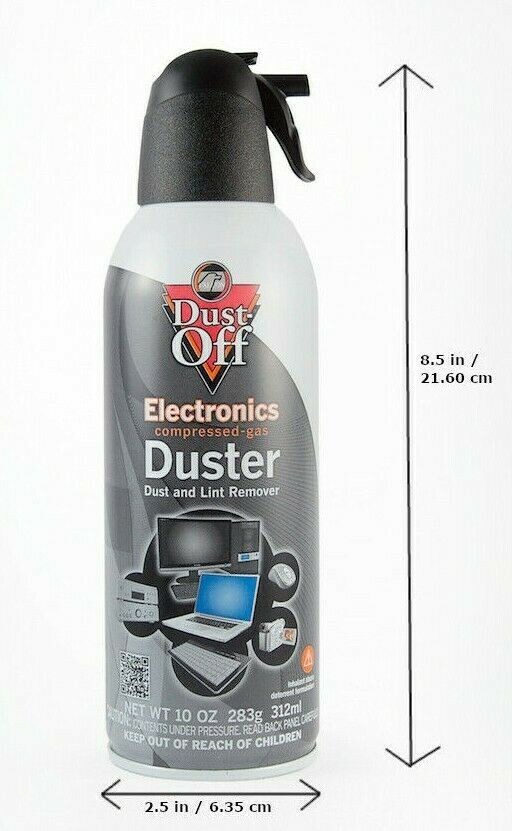 Falcon Dust-Off Compressed Air Electronics Lint Duster 10oz 