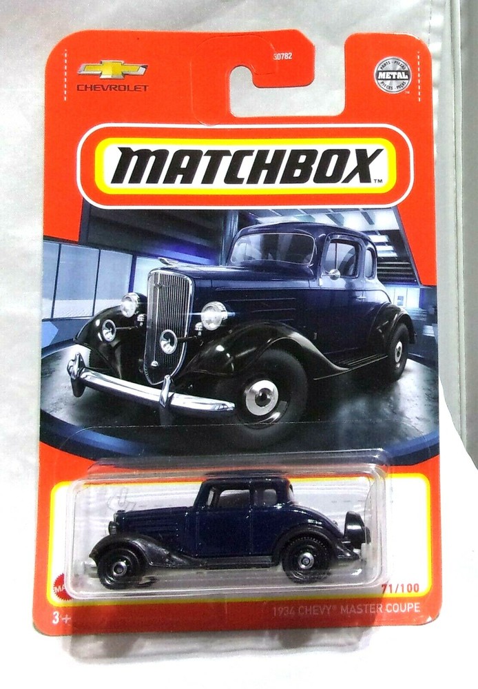 KKar Matchbox - 2021/22 Basic - 71/100 * 1934 Chevy Master Coupe - Black