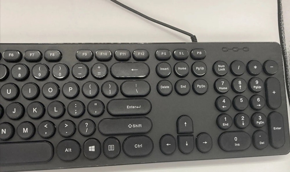 Cimtech KY02 Wired Computer Keyboard