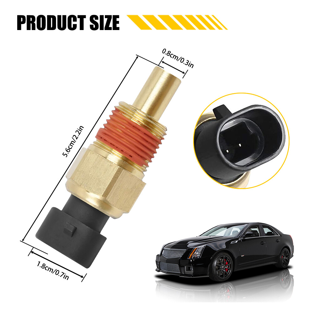 12146312 Engine Temperature Coolant Sensor Water Temp Sensor fit Chevy GMC Honda