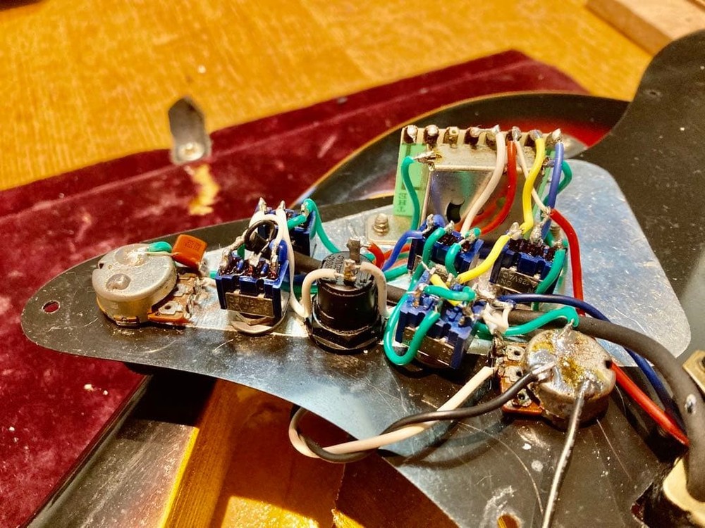 Modified LEGEND ST SSH Electric Guitar
