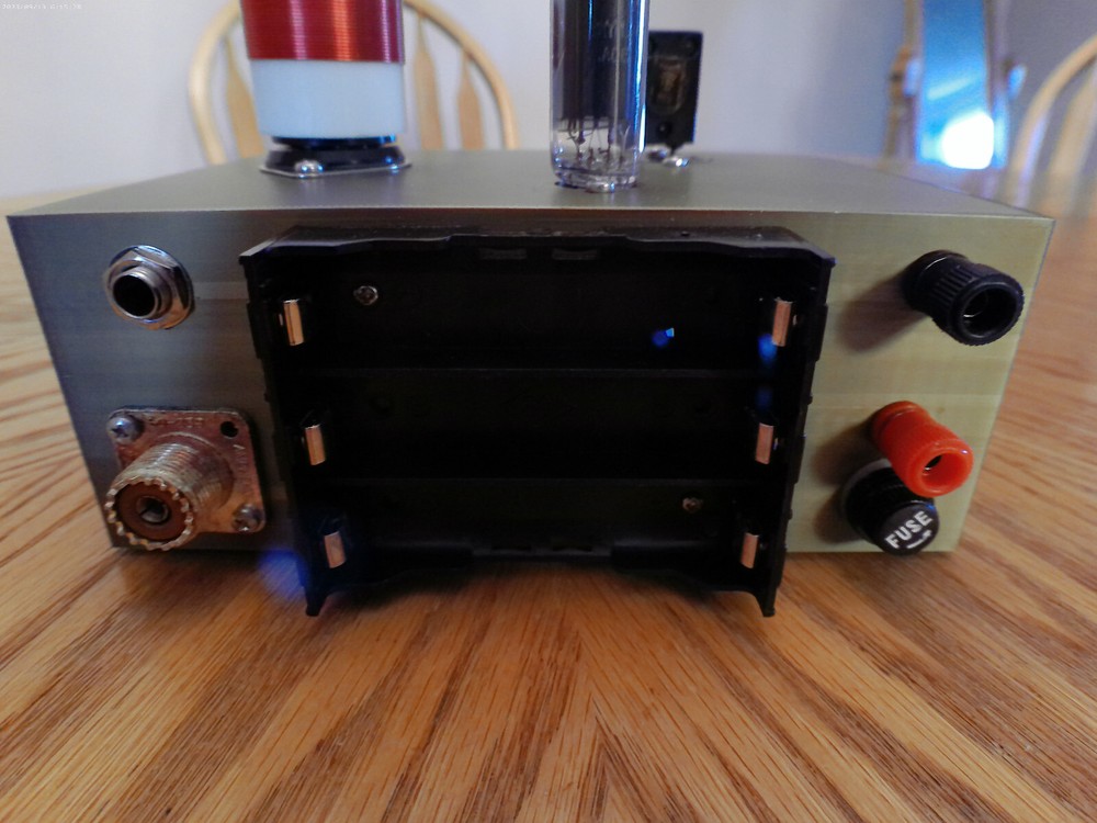 Portable 12AQ5 QRP Ham Radio CW Transmitter 40/30/20 Meters