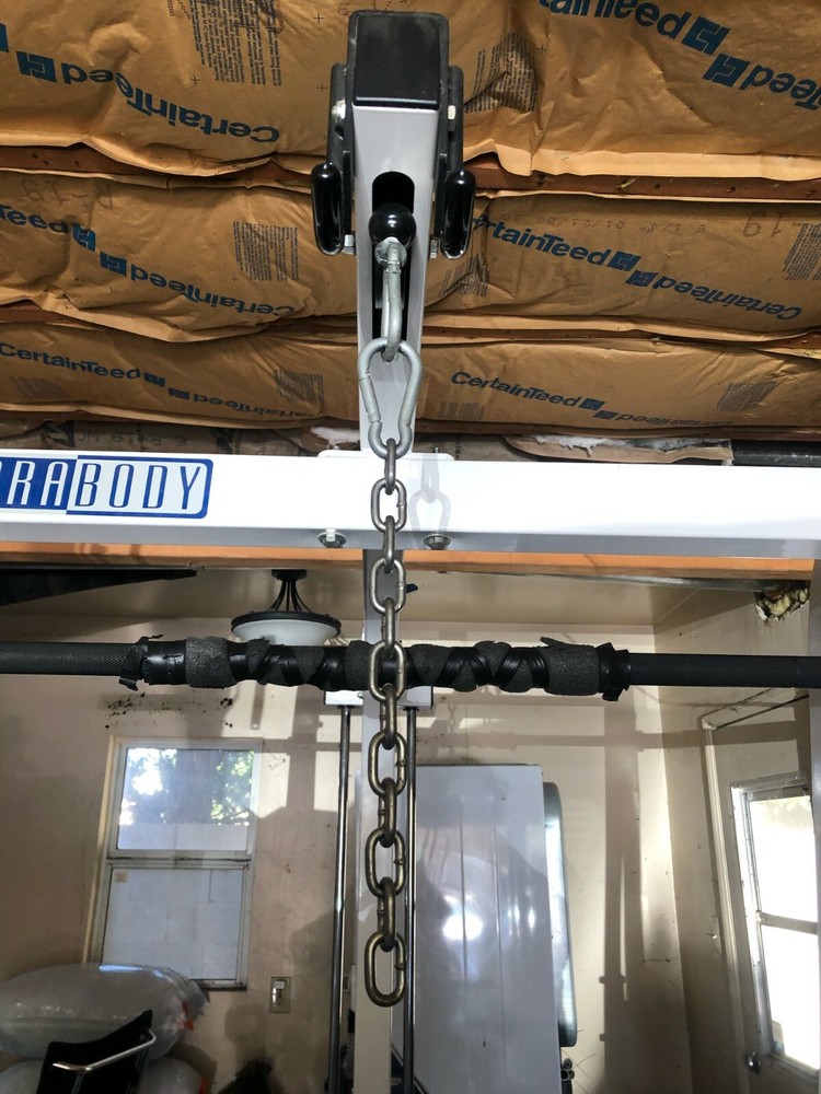 smith machine home gym used great condition parabody cable machine squat rack 