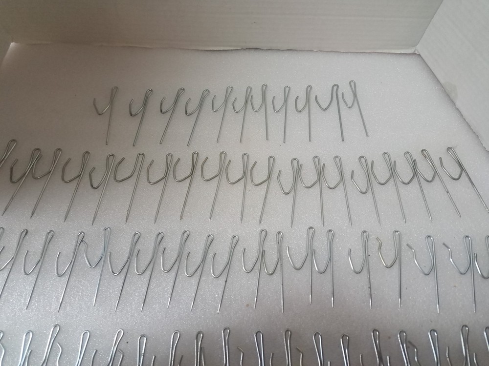 95 Assorted Drapery Pin Hook, Curtain Pin hooks Read Description For Sizes