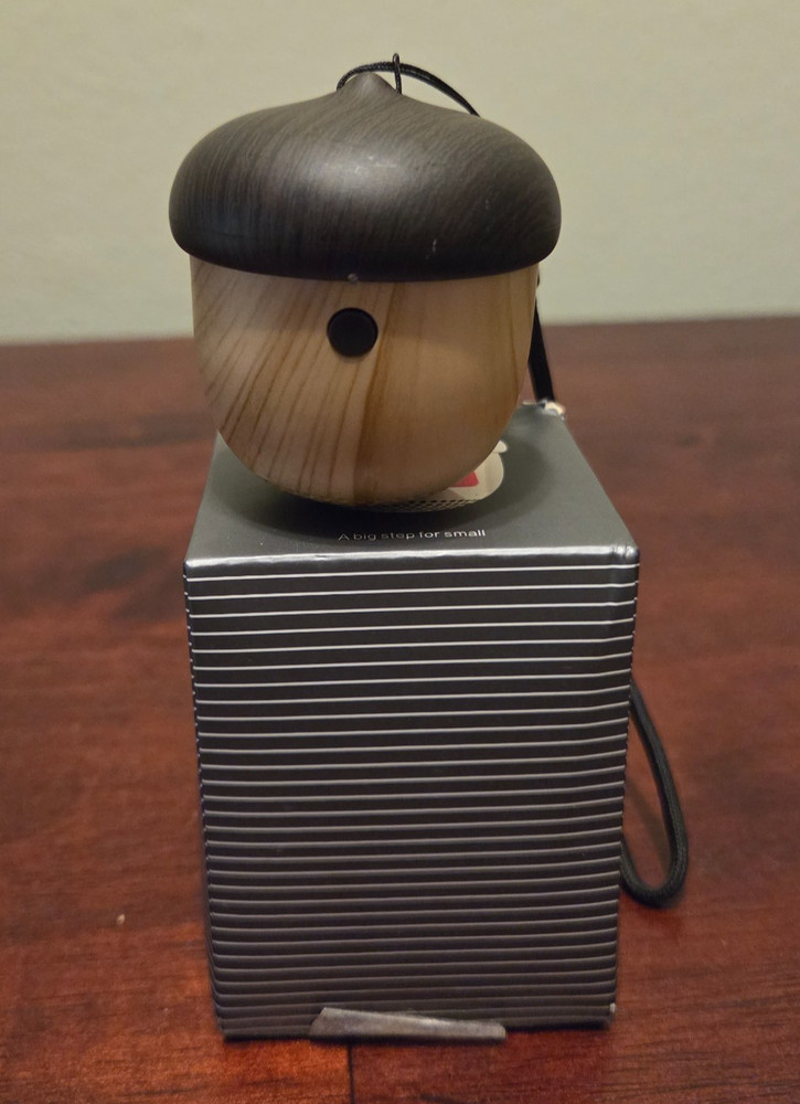 AVWOO Wireless Acorn Mini Bluetooth Speaker w/Built in Mic Needs Charger