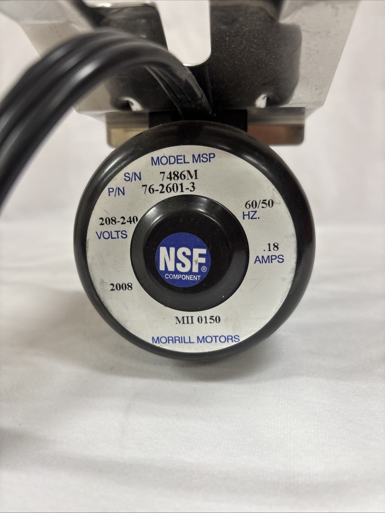 MANITOWOC ICE MACHINE WATER PUMP 7486M 76-2601-3