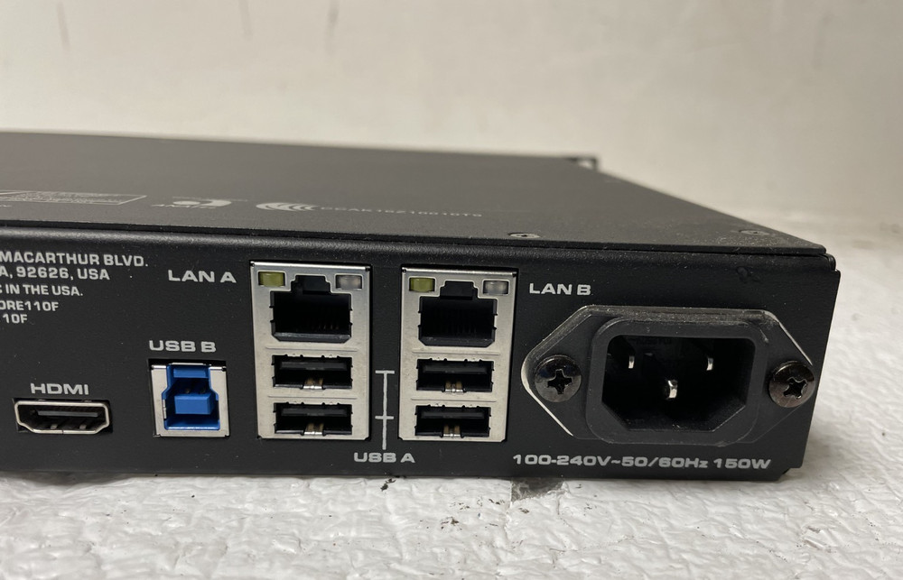QSC Q-Sys Core110F Network Audio Processor