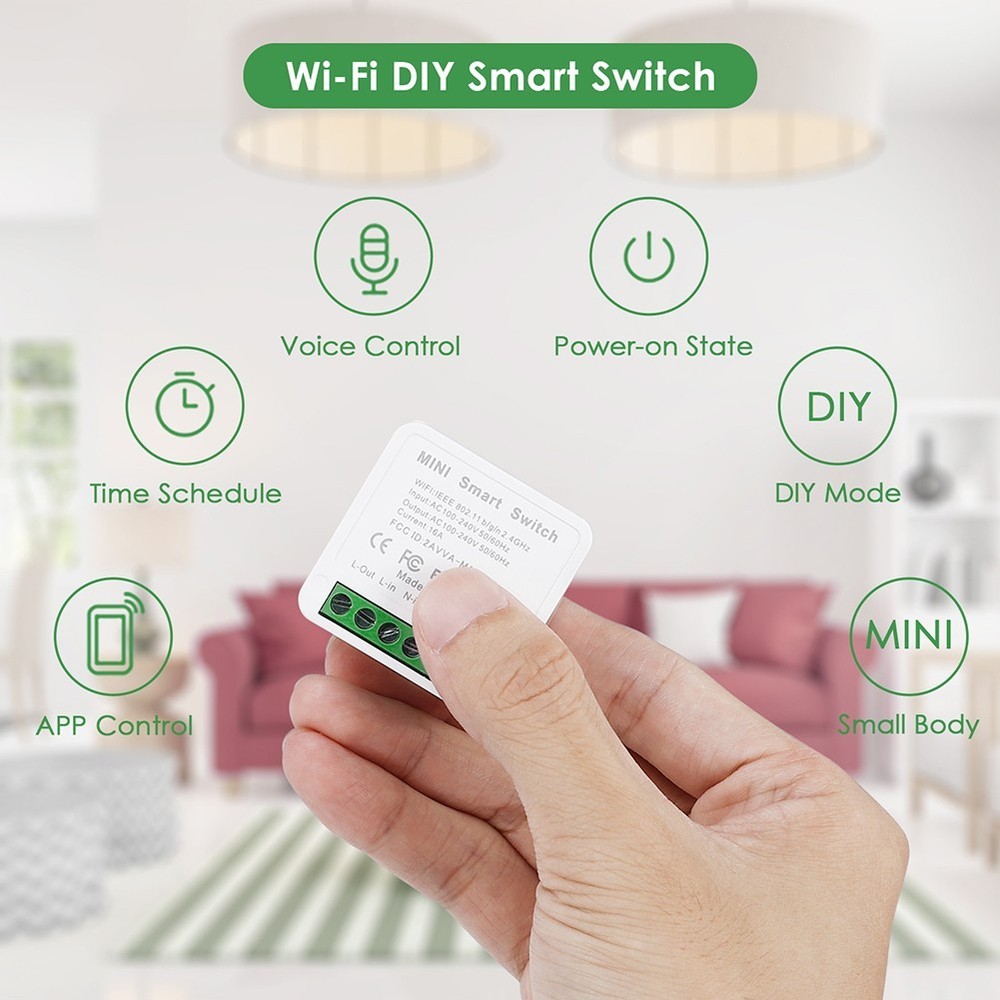 WiFi Smart Switch for Easy Installation Timer Function Seamless Integration