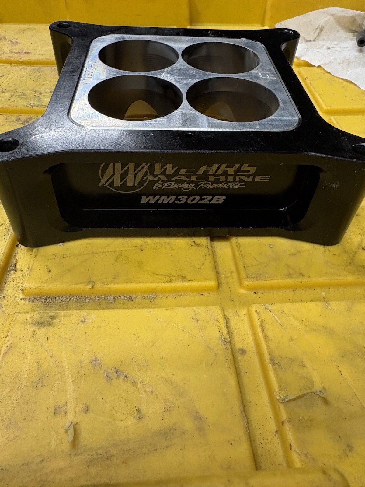 Wehrs Machine WM302B 302-0 2" Tall Bore Reduction System Main Body W Insert Ump