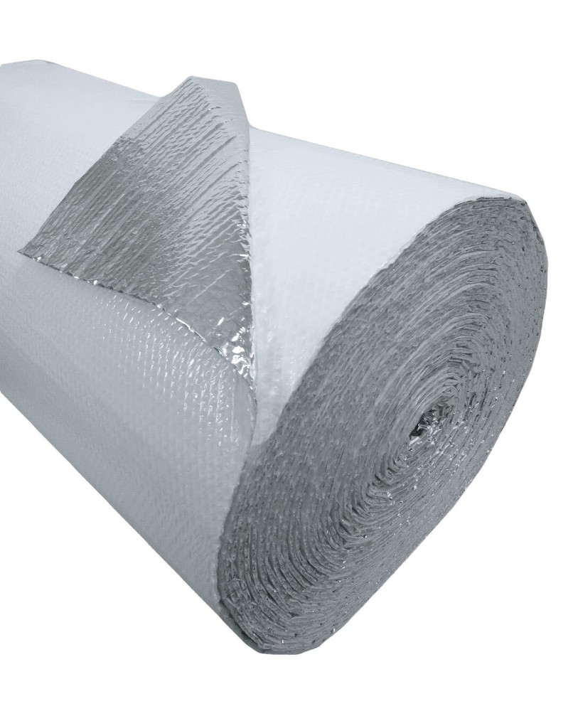 REFLECTIX 48" x 10' Double Bubble White Reflective Foil Insulation 40SQFT R8
