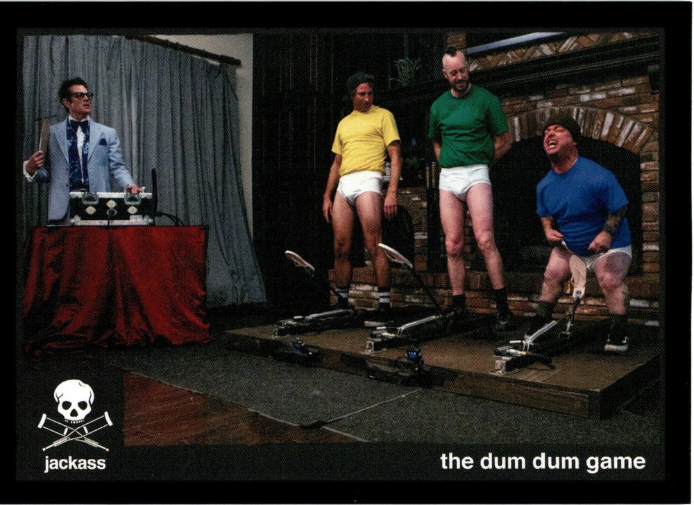 2022 Zerocool Jackass Card Base  The Dum Dum Game