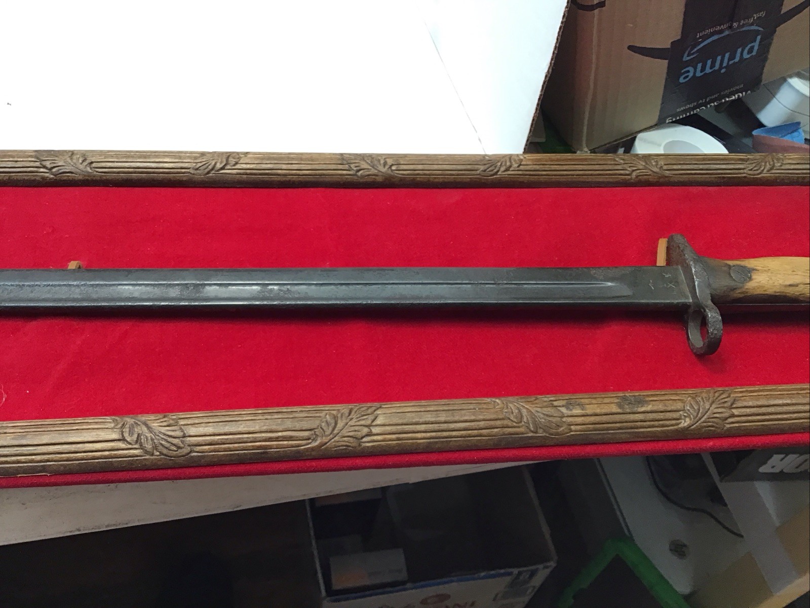 1907 ENFIELD BAYONET, Damaged See Photos