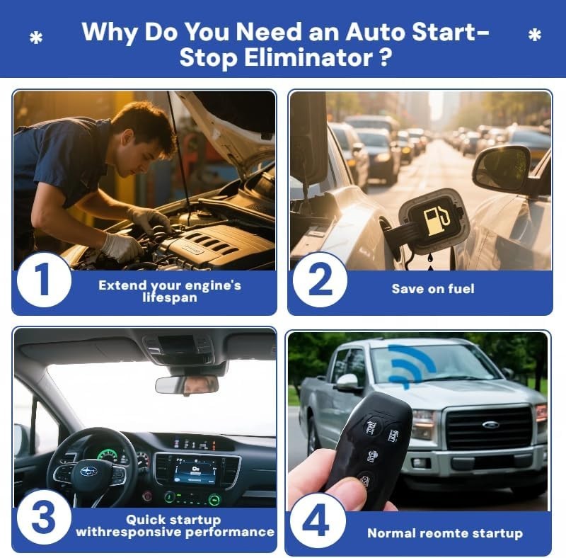 Auto Start Stop Eliminator for Subaru Forester 2019-2024 Plug & Play