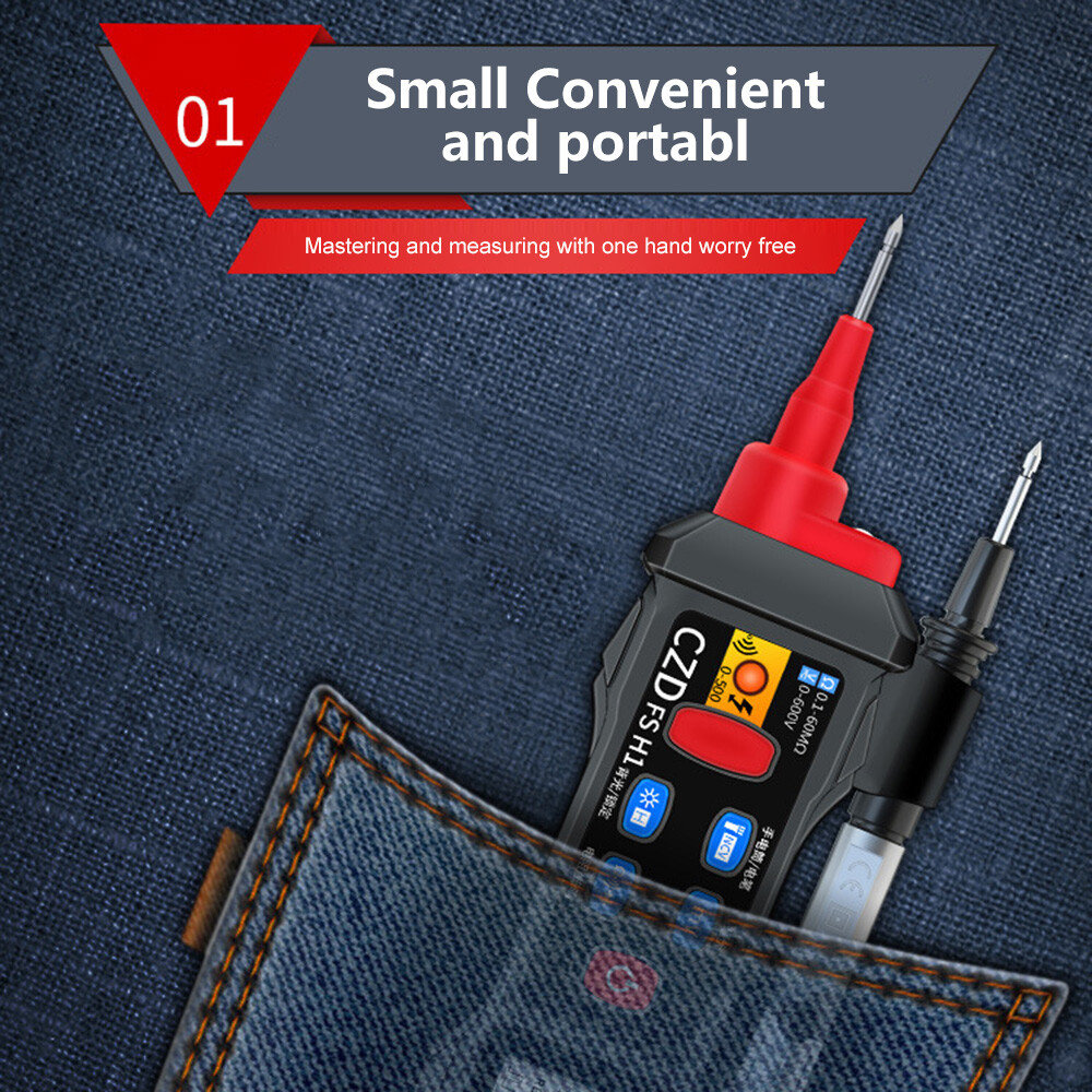 Digital Multimeter Voltmeter Smart SMD Tester AC DC Ammeter Diode Tester Meter