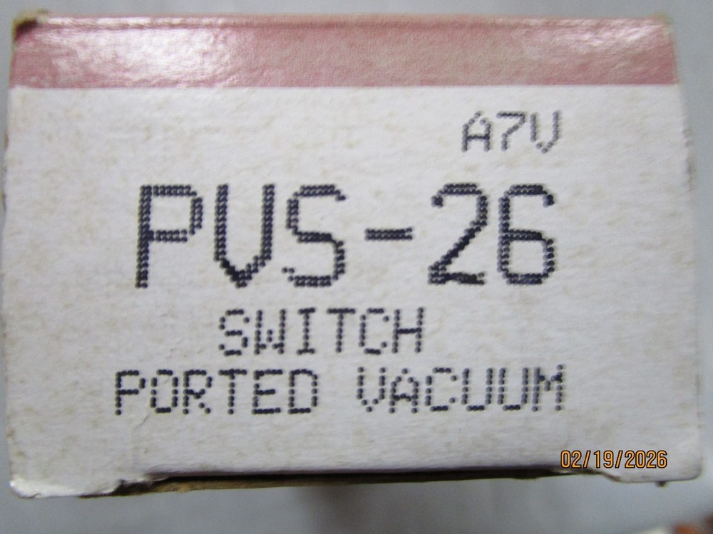 Standard PVS-26 Ported Vacuum Switch