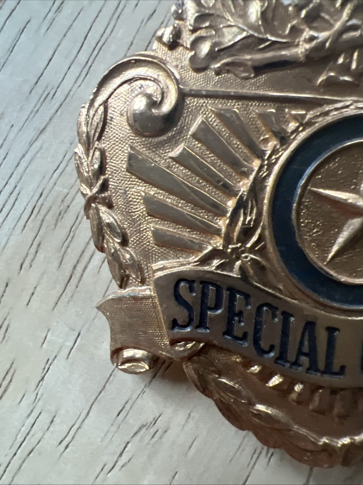 Vintage Double Screwback Special Hat Pin