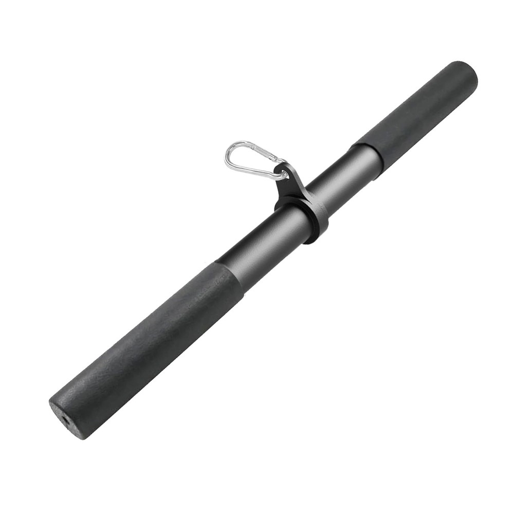 Zepofit Pulldown Straight Bar for Cable Machine - 42cm Pull Down Bars Rowing ...