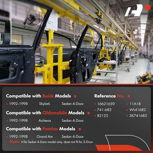 Power Window Regulator with Motor Compatible with Buick Front Driver Side (LH)