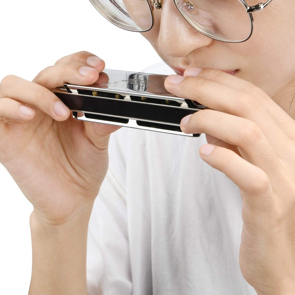 Complete 7-Key Diatonic Harmonica Set for Beginners & Kids - Quality