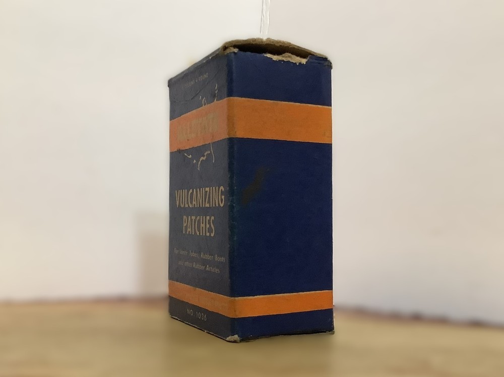 Vintage Allstate Vulcanizing Patches Box - Empty